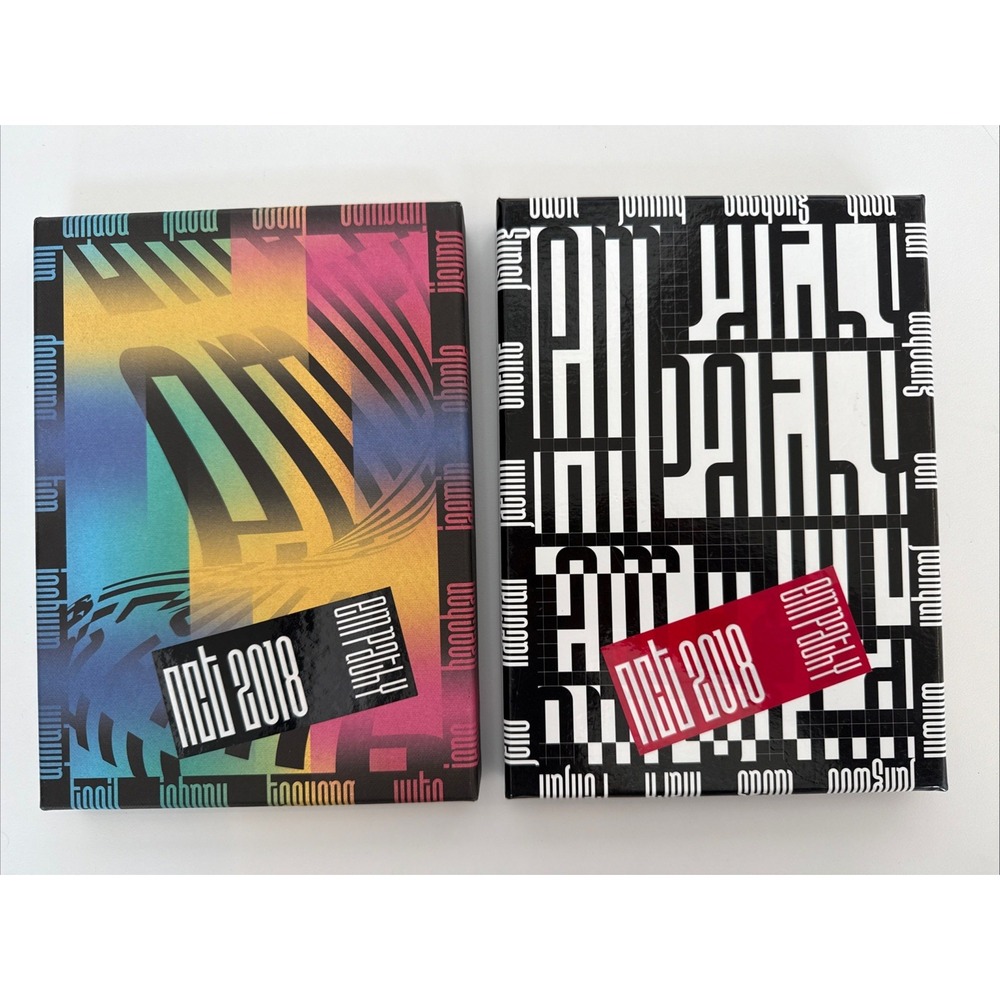 KPOP NCT 2018 Empathy‎ Dream and Reality Versions CD Lot Kun Jungwoo Lucas Boss